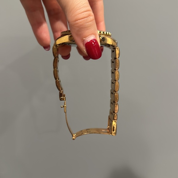 Rose Gold Michael Kors Watch Pink Face with Baguettes - Picture 7 of 7